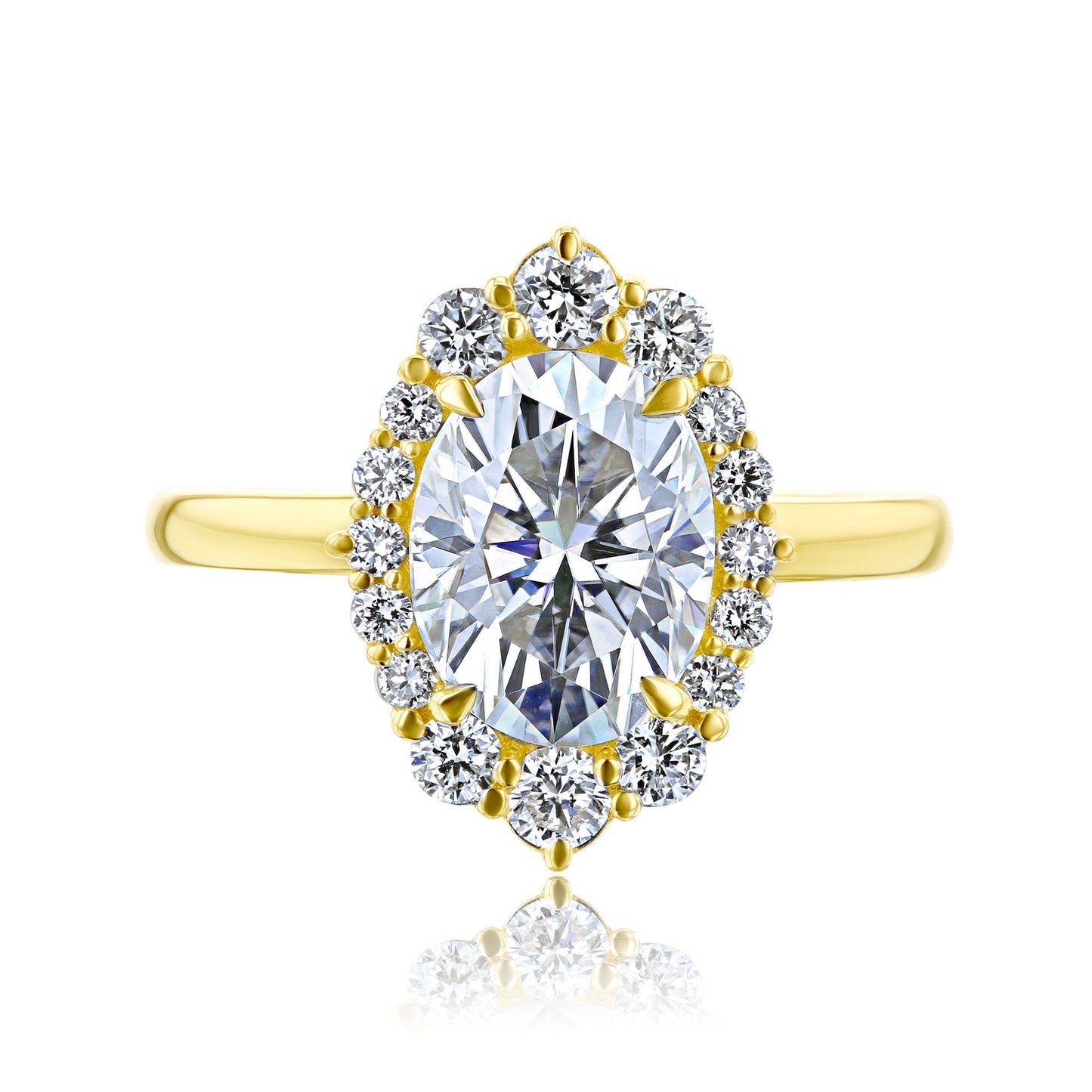 2.5 Carat Moissanite Ophelia Ring