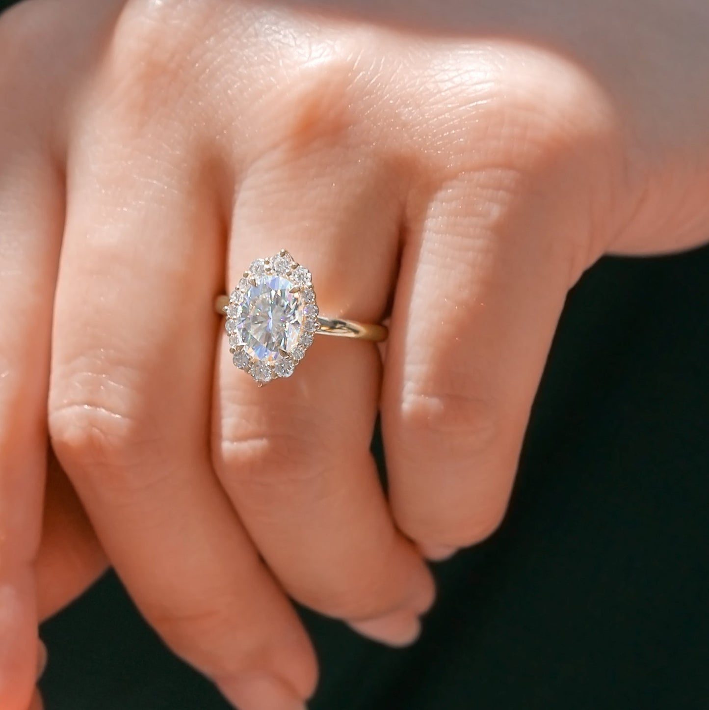 2.5 Carat Moissanite Ophelia Ring