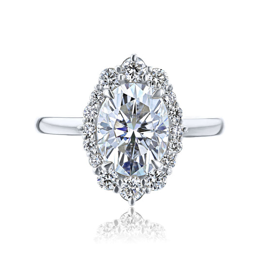 2.5 Carat Moissanite Ophelia Ring