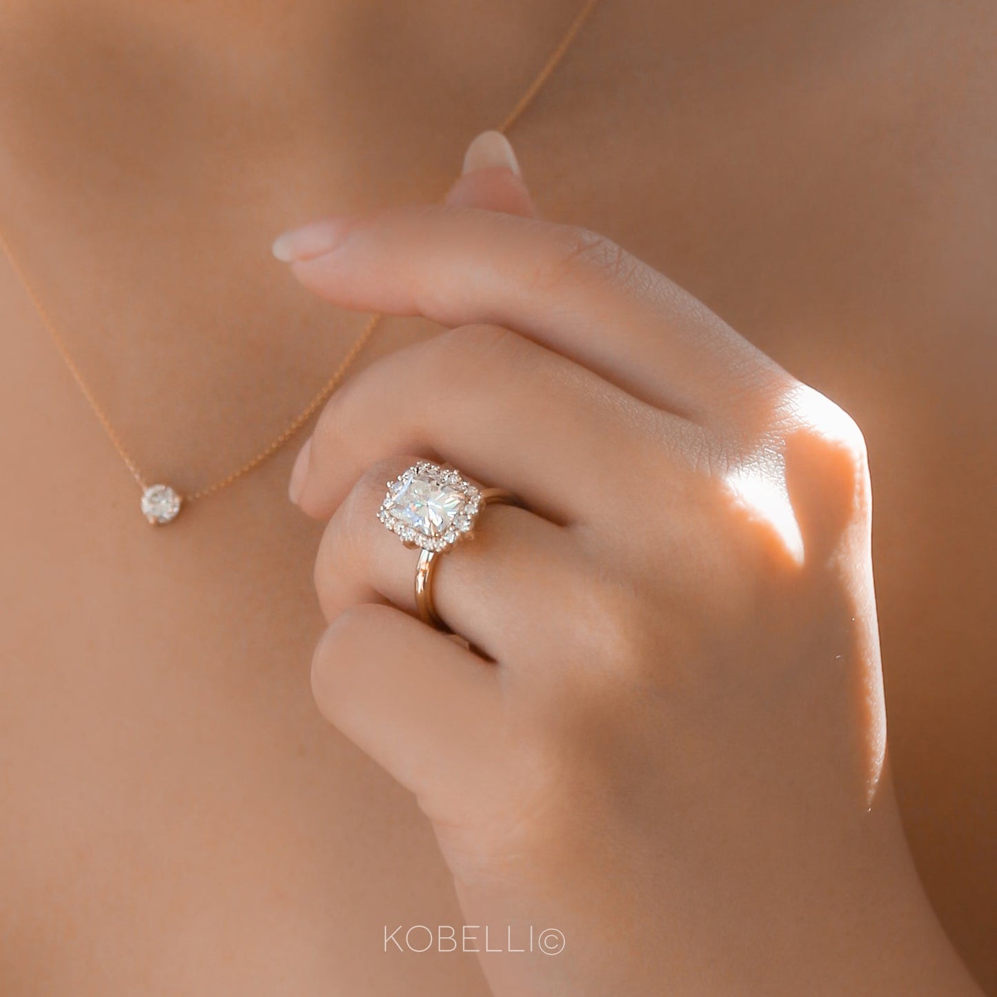 3.1 Carat Moissanite Raina Ring