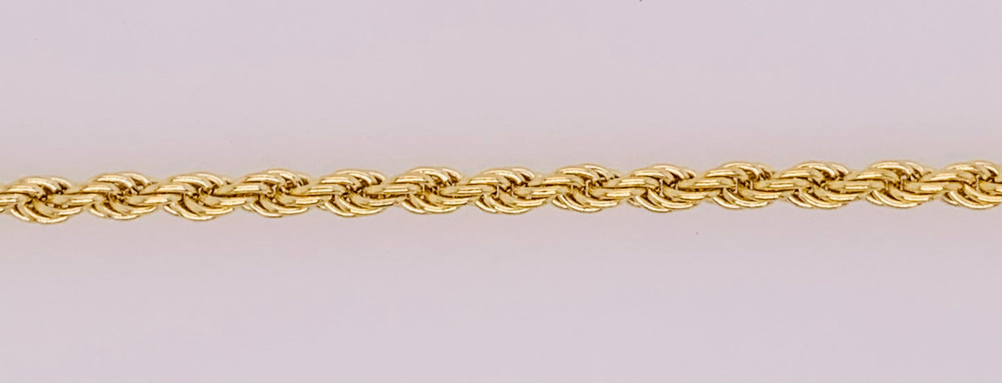14K Gold Filled Rope Chain