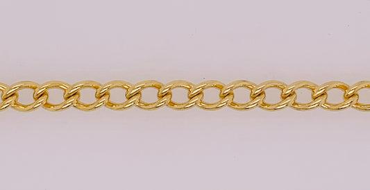 14K Gold Filled Curb Chain