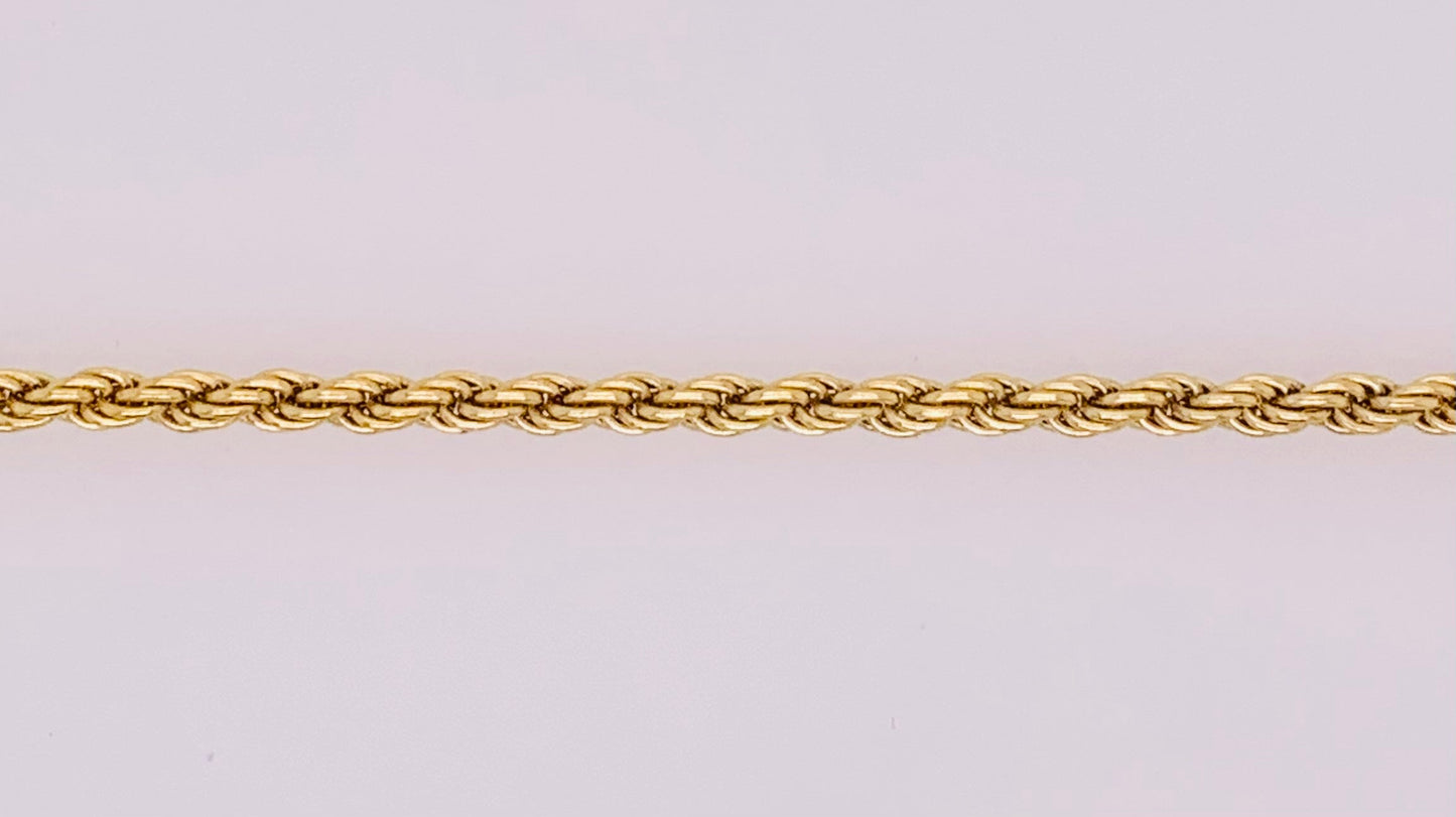 14K Gold Filled Rope Chain
